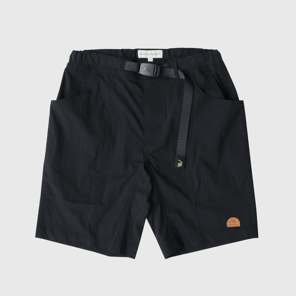 side pocket short pants (Black)