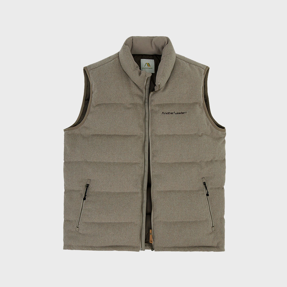 [RDS]Wool Down Vest (Beige)